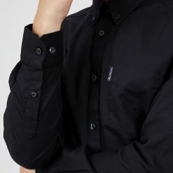 Brand new 😉 Ben Sherman Casual 👕 Shirts Pure Cotton Oxford 👕 Shirt ⭐ -Men's Holiday Clothes Sales SD 10 T19 5643 Y0 X EC 4