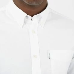 Brand new 😉 Ben Sherman Casual 👕 Shirts Pure Cotton Oxford 👕 Shirt ⭐ -Men's Holiday Clothes Sales SD 10 T19 5643 Z0 X EC 3