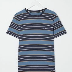 Top 10 😀 FatFace Men's T-shirts Pure Cotton Striped T-Shirt ✨