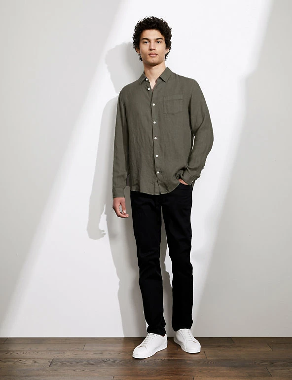 Coupon π JAEGER Casual π Shirts Luxury Pure Linen Long Sleeve π Shirt β 20 Coupon π JAEGER Casual π Shirts Luxury Pure Linen Long Sleeve π Shirt β - Image 20