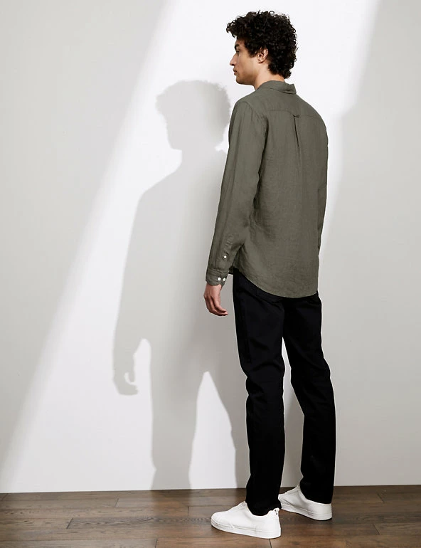 Coupon π JAEGER Casual π Shirts Luxury Pure Linen Long Sleeve π Shirt β 24 Coupon π JAEGER Casual π Shirts Luxury Pure Linen Long Sleeve π Shirt β - Image 24