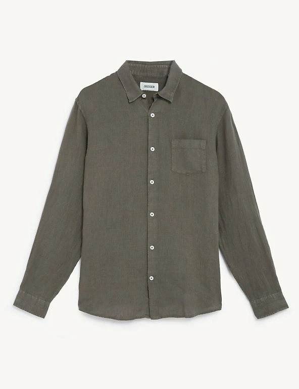 Coupon π JAEGER Casual π Shirts Luxury Pure Linen Long Sleeve π Shirt β 21 Coupon π JAEGER Casual π Shirts Luxury Pure Linen Long Sleeve π Shirt β - Image 21