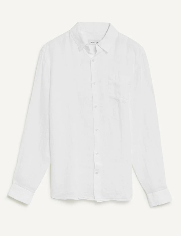 Coupon π JAEGER Casual π Shirts Luxury Pure Linen Long Sleeve π Shirt β 9 Coupon π JAEGER Casual π Shirts Luxury Pure Linen Long Sleeve π Shirt β - Image 9