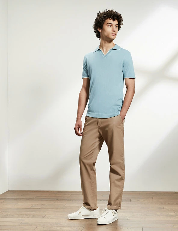 Brand new ๐ JAEGER Men's Knitted Polo ๐ Shirts Pure Cotton Tipped Knitted Polo ๐ Shirt ๐ 13 Brand new ๐ JAEGER Men's Knitted Polo ๐ Shirts Pure Cotton Tipped Knitted Polo ๐ Shirt ๐ - Image 13