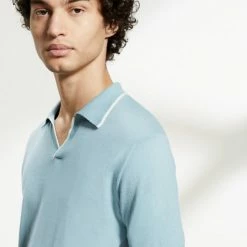 Brand new ๐ JAEGER Men's Knitted Polo ๐ Shirts Pure Cotton Tipped Knitted Polo ๐ Shirt ๐ 31 Brand new ๐ JAEGER Men's Knitted Polo ๐ Shirts Pure Cotton Tipped Knitted Polo ๐ Shirt ๐ -Men's Holiday Clothes Sales SD 10 T62 1516C B8 X EC 1