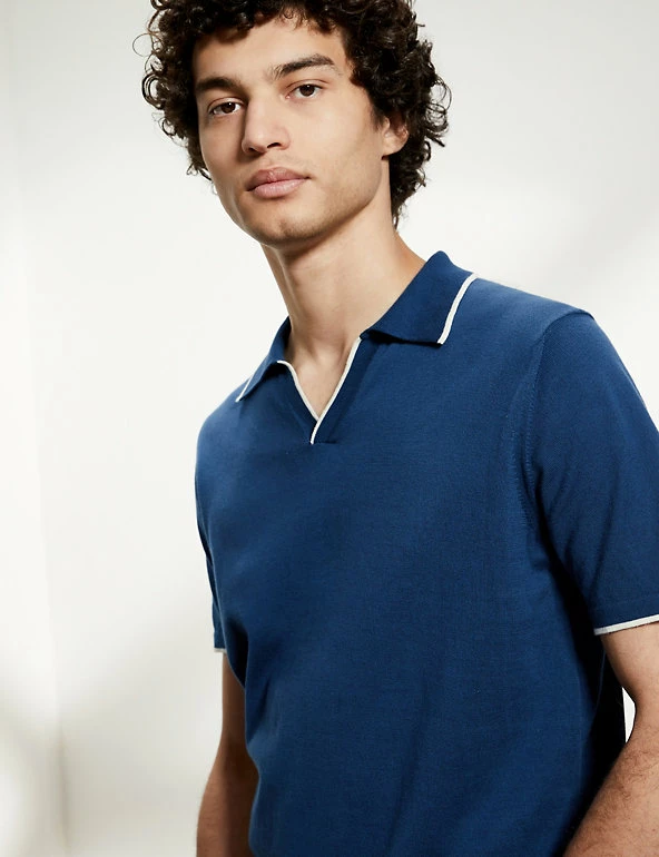 Brand new ๐ JAEGER Men's Knitted Polo ๐ Shirts Pure Cotton Tipped Knitted Polo ๐ Shirt ๐ 10 Brand new ๐ JAEGER Men's Knitted Polo ๐ Shirts Pure Cotton Tipped Knitted Polo ๐ Shirt ๐ - Image 10