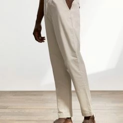 Best Sale 🔥 JAEGER Casual Trousers Cotton Stretch Drawstring Trousers 👏 -Men's Holiday Clothes Sales SD 10 T62 2601B SS X EC 1