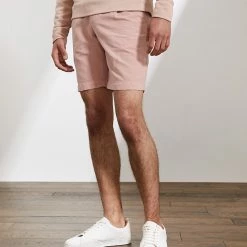 Cheap ✨ JAEGER Men's Shorts Linen And Cotton Single Pleat Shorts 💯 -Men's Holiday Clothes Sales SD 10 T62 2608C Q2 X EC 1
