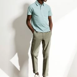 Wholesale ❤️ JAEGER Men's Polo 👚 Shirts Pure Cotton Pique Polo 👚 Shirt ✔️ -Men's Holiday Clothes Sales SD 10 T62 3820C E0 X EC 1