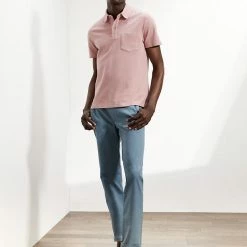 Wholesale ❤️ JAEGER Men's Polo 👚 Shirts Pure Cotton Pique Polo 👚 Shirt ✔️ -Men's Holiday Clothes Sales SD 10 T62 3820C Q2 X EC 1