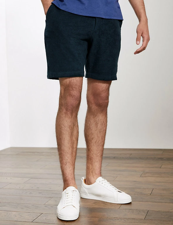 Promo โ๏ธ JAEGER Men's Shorts Pure Cotton Terry Towelling Shorts ๐ 3 Promo โ๏ธ JAEGER Men's Shorts Pure Cotton Terry Towelling Shorts ๐ - Image 3
