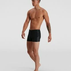 New 🔥 Speedo Men's Swimwear Boom Logo Splice Aquashorts ❤️